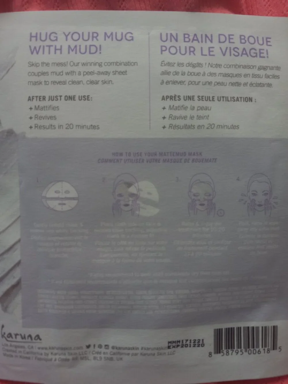 Karuna Matte Mud Face Mask (NWT)